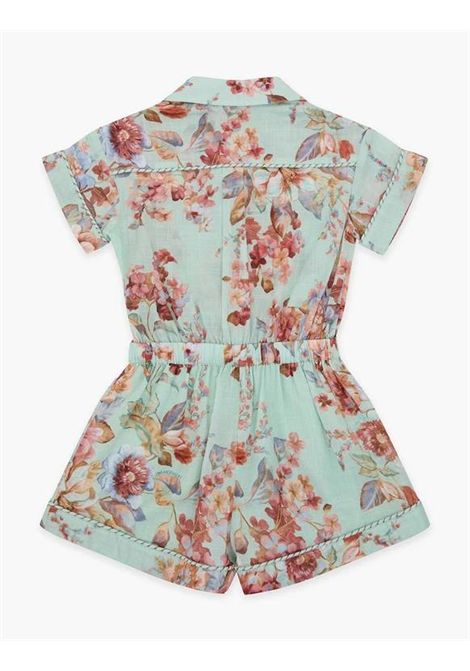 Tutina con stampa ZIMMERMANN KIDS | 5845YRS261MINT FLORAL MULTI